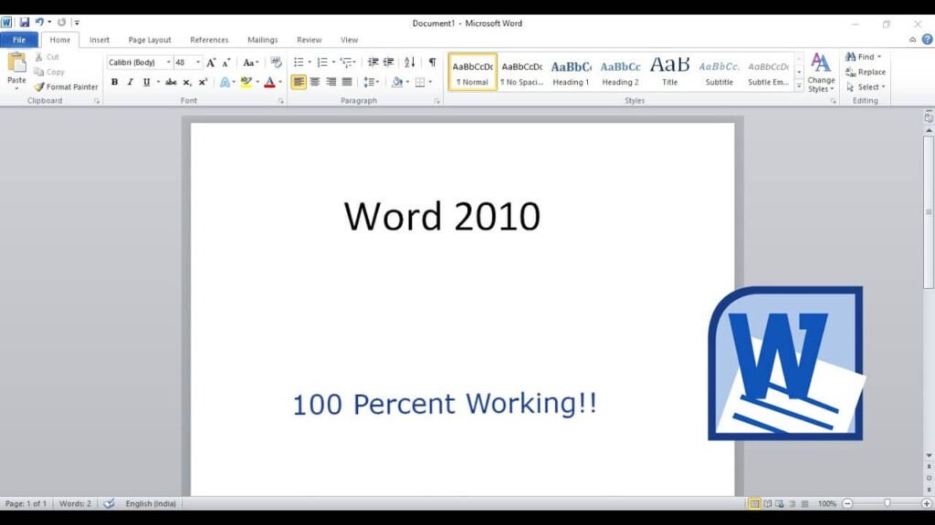 Word 2010