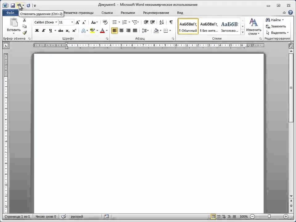 Word 2010