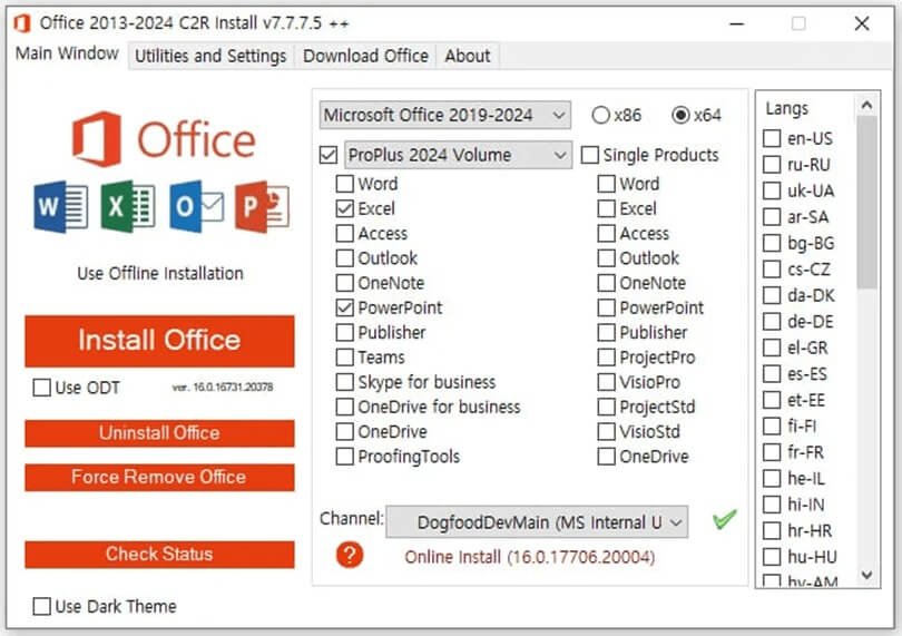 Pacote Office 2021