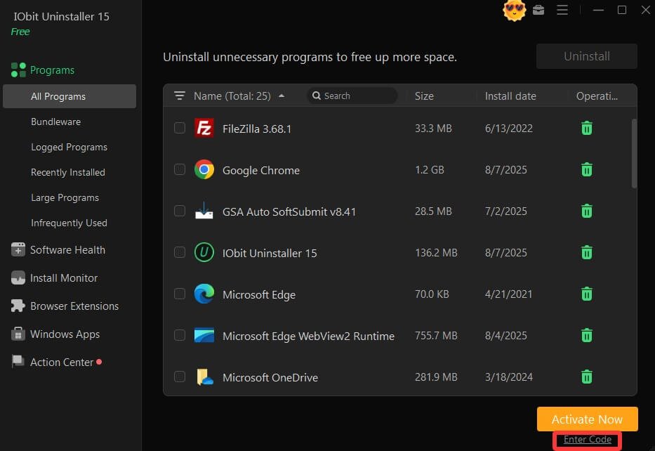 Baixar IObit Uninstaller Crackeado Portugues