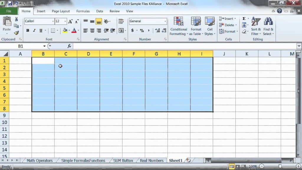 Excel 2010