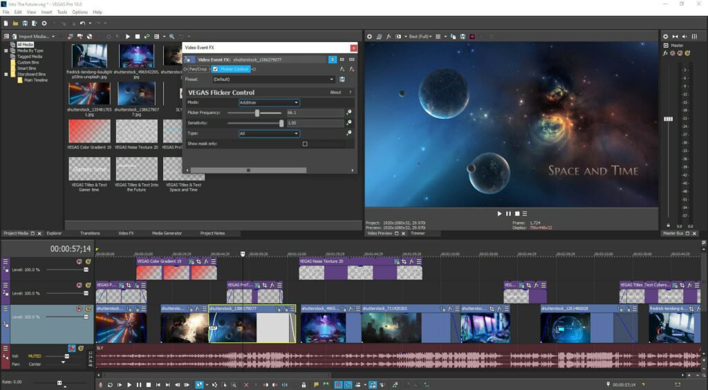 Sony Vegas Pro 18
