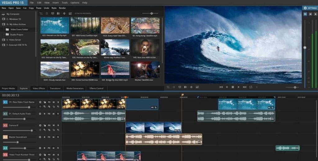 Vegas Pro 15 