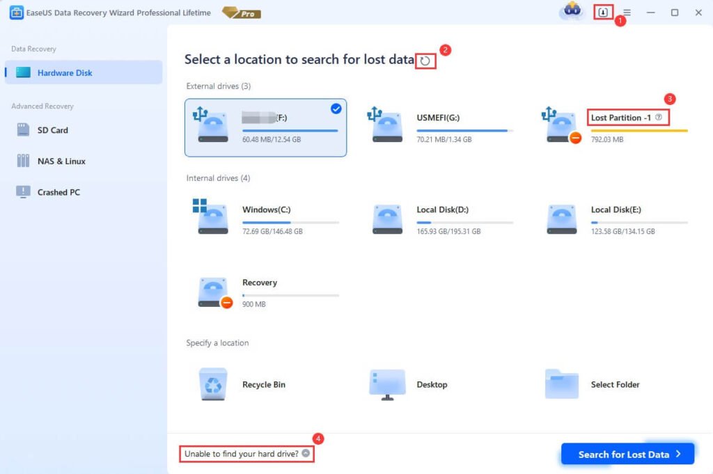 Baixar Easeus Data Recovery Crackeado Portugues