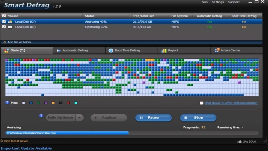 Baixar Smart Defrag Crackeado Portugues